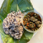 Ofada rice & Sauce